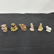 (6) WADE Whimsies Lot Red Rose