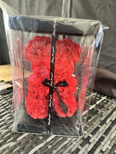 Rose teady bear - bear, -flower