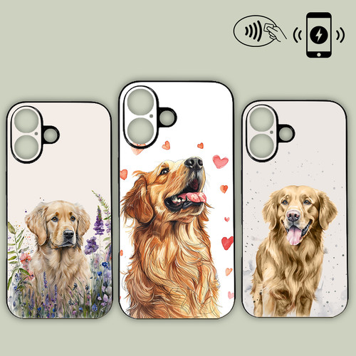 Golden retriever dog art - dog,