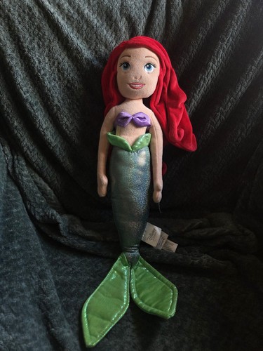 Disney store ariel plush doll - ,