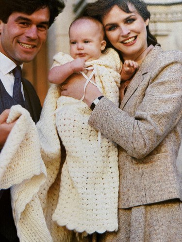 Christening dress shawl - &,