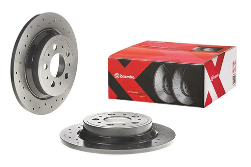 Brake disc solid - 2x,