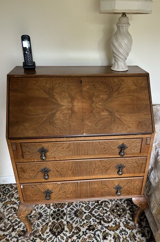 Antique burr walnut - burr,