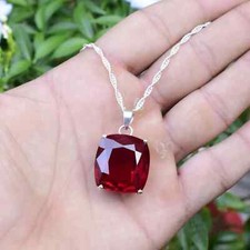 30 Ct Natural Red Ruby Pendant