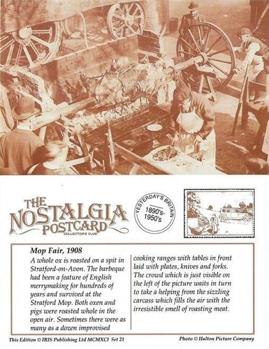 Postcard stratford avon mop - postcard,