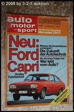 Auto Motor Sport 4/74 Mercedes