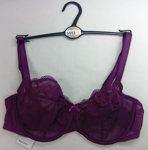 Underwired balcony bra - underwired,