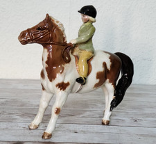 Beswick Young Girl On Skewbald Gloss Pony Arthur Gredington 1957-1965 No. 1499