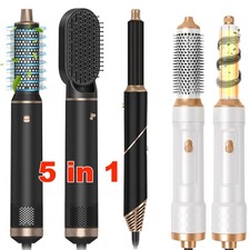 5 in 1 Professional Hair Curler Dryer Styler Curler Straightner Hot Air Brush .