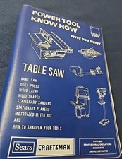 Sears/Craftsman Table Saw and