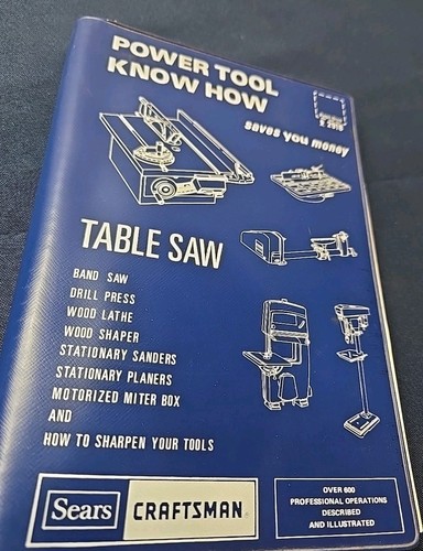 Sears craftsman table saw - table,