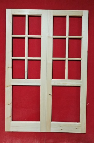 Georgian pane pair doors - georgian, of