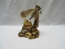 Franklin Mint Wings of Freedom Heart of Glory Eagle watch stand Damage. No watch