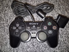 Official PS2 Controller SCPH-10010 Fully Working. Tiny Scuff In Cable (07)