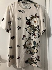 Zara cream flower print short