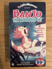 Banjo the Woodpile Cat (VHS)