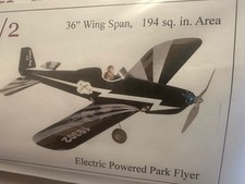 Astro Hog 1/2A by BMjR Models BMJR-321 Vintage Design Electric Balsa Laser Cut