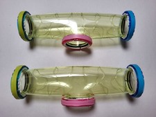 habitrail ovo hamster cage,  2  x tubes / rings. only  £8.96.  L@@K. 