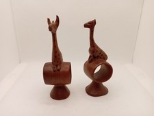 Giraffe Hand Carved Wooden