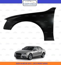 AUDI A4  FRONT WING LEFT B8 8K 2012 - 2015 NEARSIDE PASSENGERS NEW PRIMED