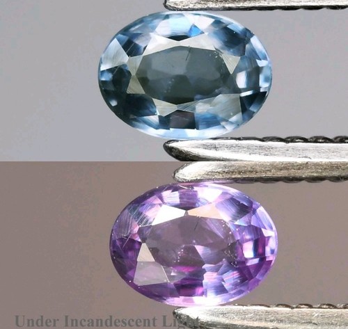 Rare blue garnet - ct,