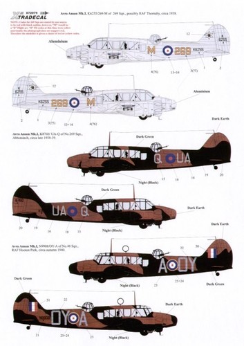Xtradecal raf coastal - 1/72,
