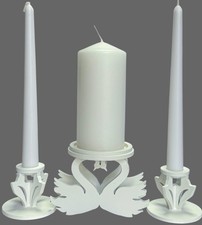 Wooden Unity Candle Holder –