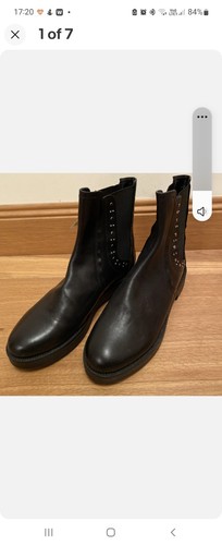 John white black leather - black,