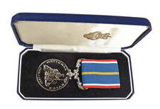 Cased Veterans National Service Medal Named To Pte A G Higham, RASC
