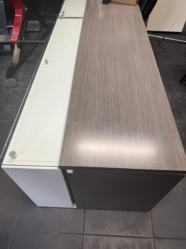 Grey desk - grey,