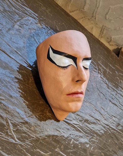 Life size bust david bowie - life,