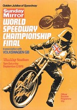 1978 Wembley : World Final Speedway Programme (2/9/78)
