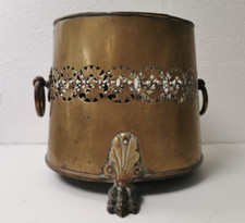 Antique Brass Fireside  Log