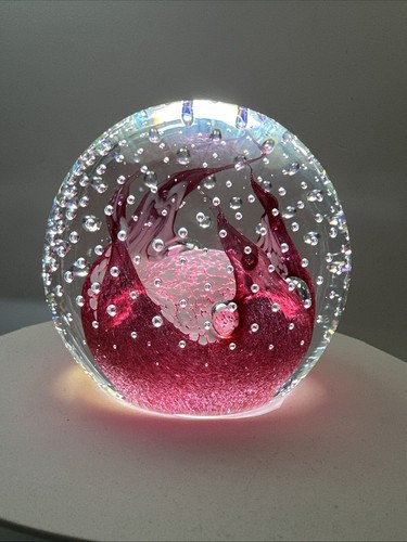 Paperweight caithness ruby - paperweight,