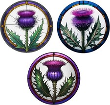 Thistle Decorative Stained