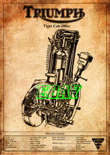 Motorcycling Triumph Retro