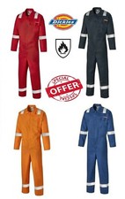 Mens Dickies Everyday Flame Retardant Reflective Taped Coverall FR24/7TP RRP £60