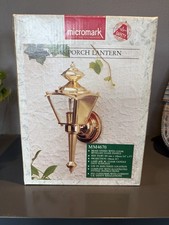 Micromark Brass Porch Lantern