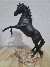 Beswick Ware Rearing Downland Cancara The Black Horse Lloyds Bank Horse no. 3426