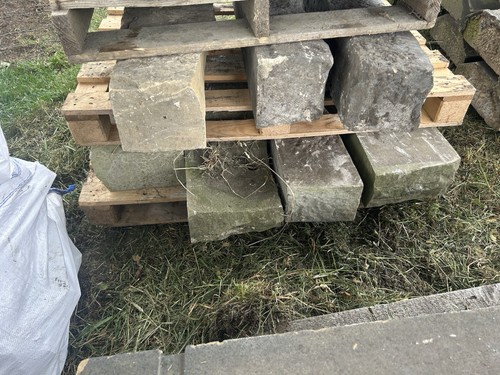 Reclaimed stone heads and - stone,