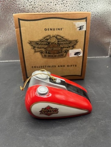 Harley davidson red white - harley, red/white