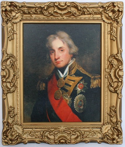 Lord nelson framed picture - nelson,
