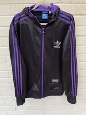 ADIDAS Jacket Mens Black Large