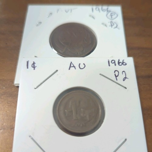 1966 australian 2 cent - 1966,