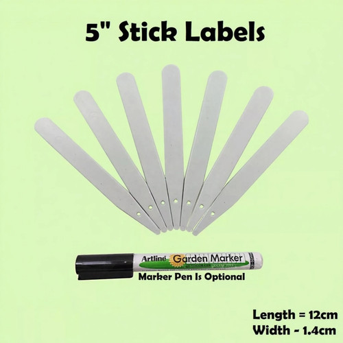 Plant labels white - 50,