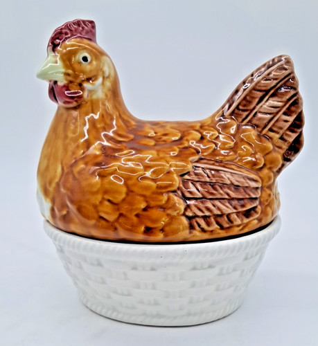 Brown glazed ceramic - glazed,