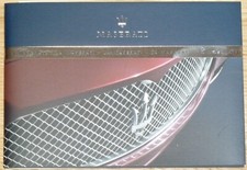 MASERATI RANGE (QUATTROPORTE COUPE GRANSPORT MC12) BROCHURE 2005 GERMAN EXC