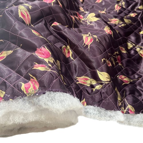 Quilted printed fabric - printed,