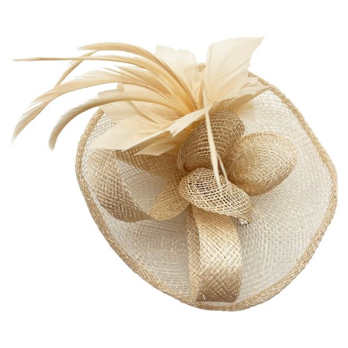 Small hat feather flower - small,