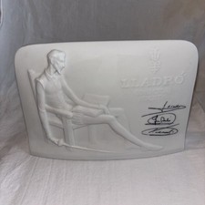 LLADRO 1985 Collector's Society Don Quixote White Porcelain Bisque Signed